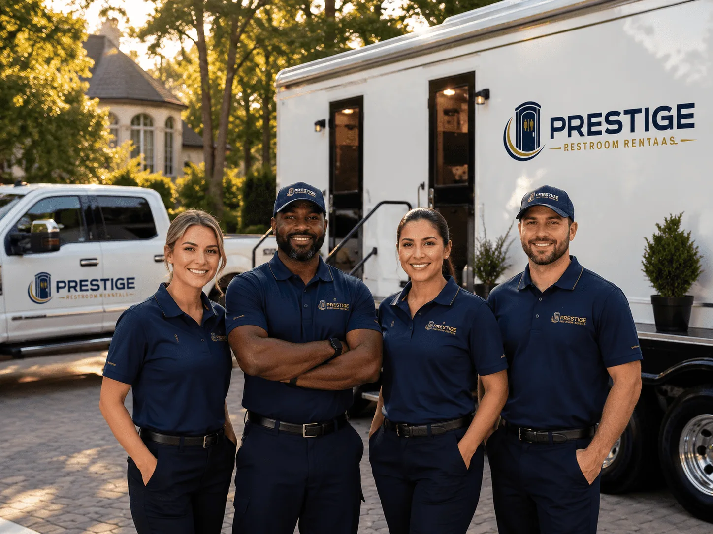 Trusted Luxury Portable Restrooms company in Mclean, IL